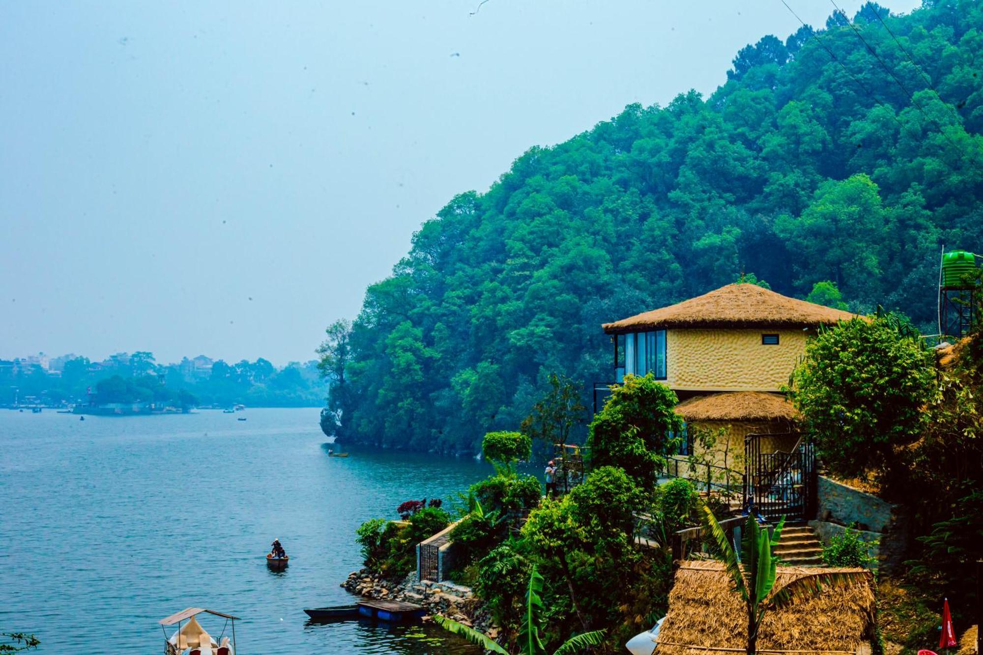The Hideout Villa Pokhara Exteriör bild