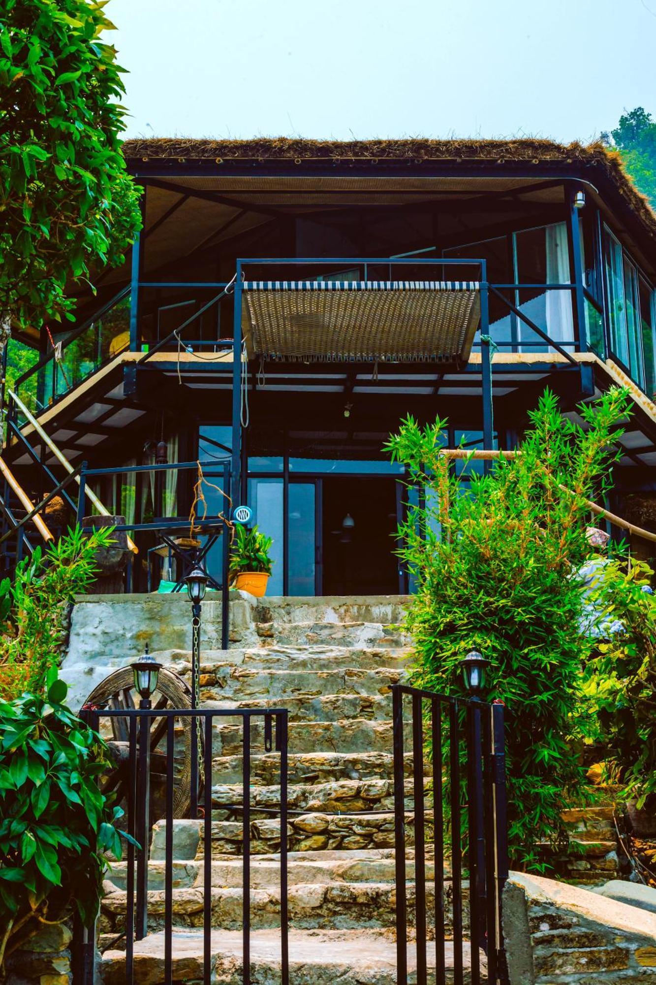 The Hideout Villa Pokhara Exteriör bild