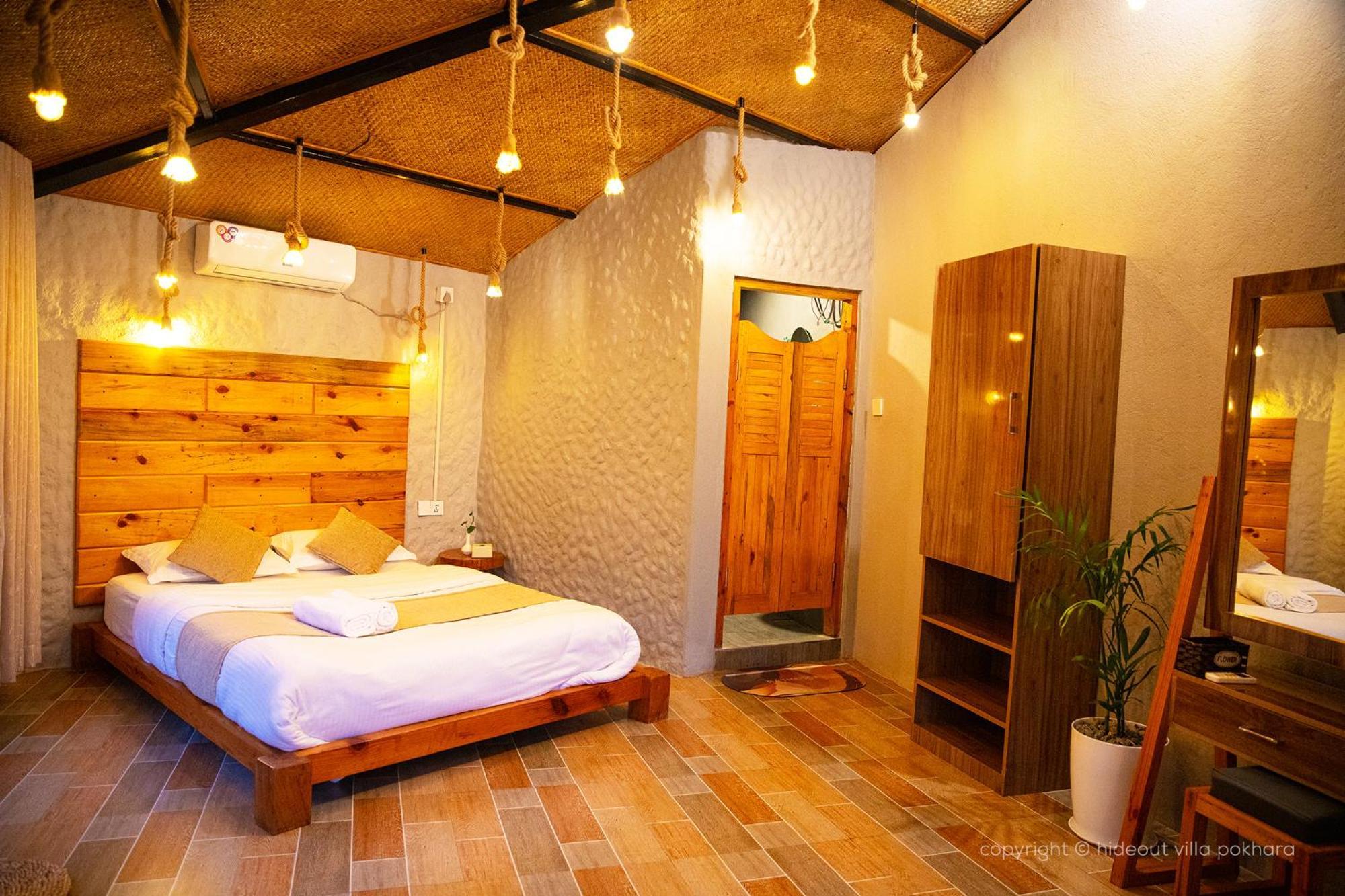 The Hideout Villa Pokhara Exteriör bild