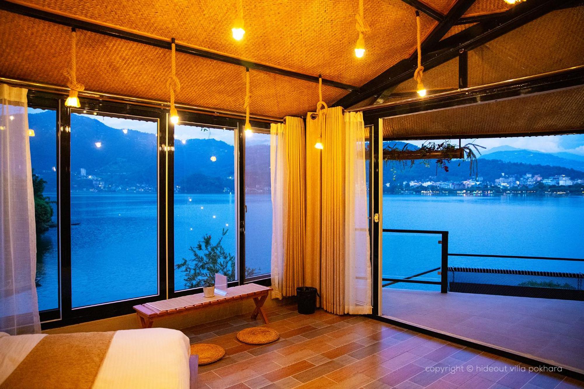 The Hideout Villa Pokhara Exteriör bild