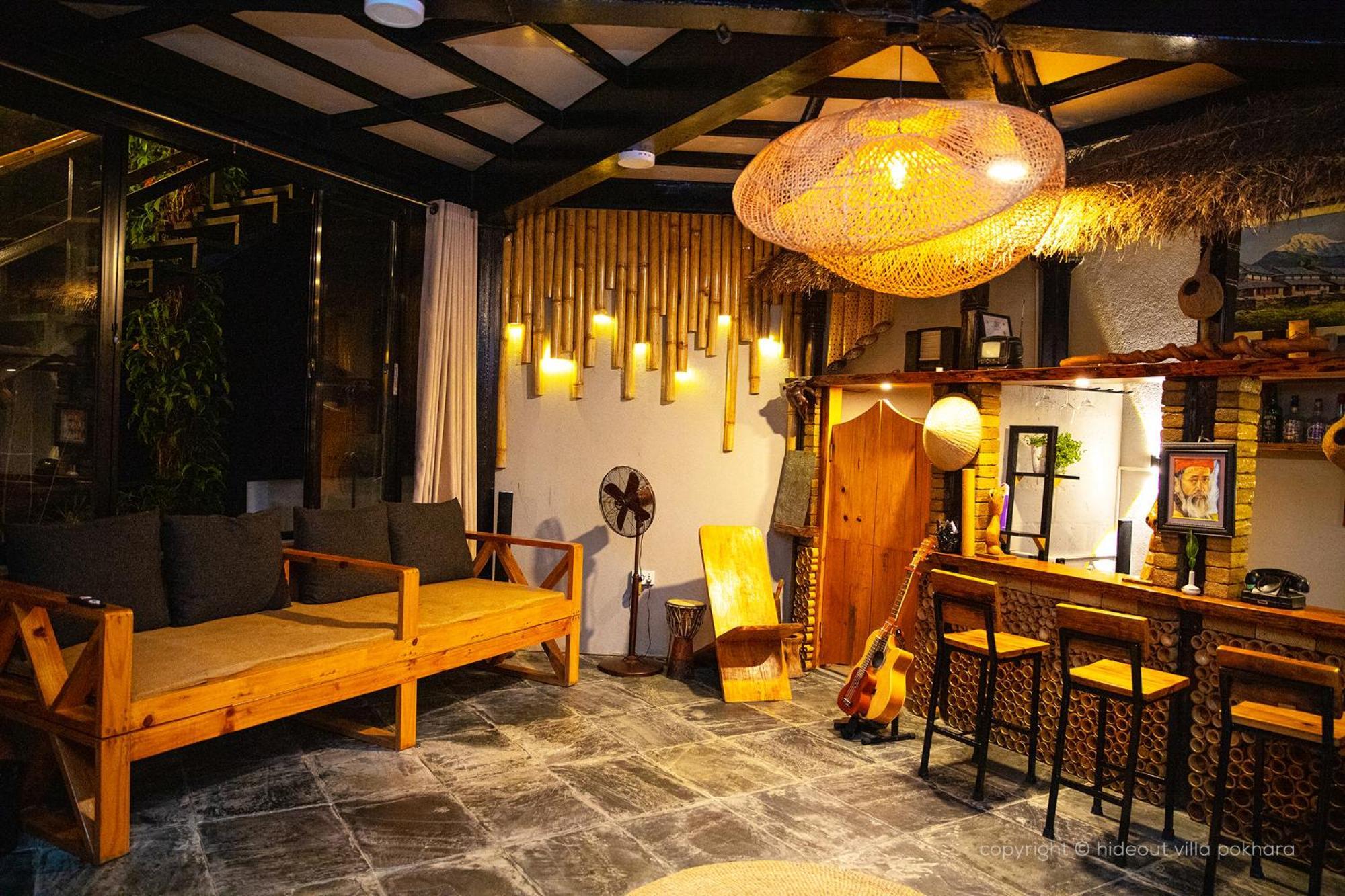 The Hideout Villa Pokhara Exteriör bild