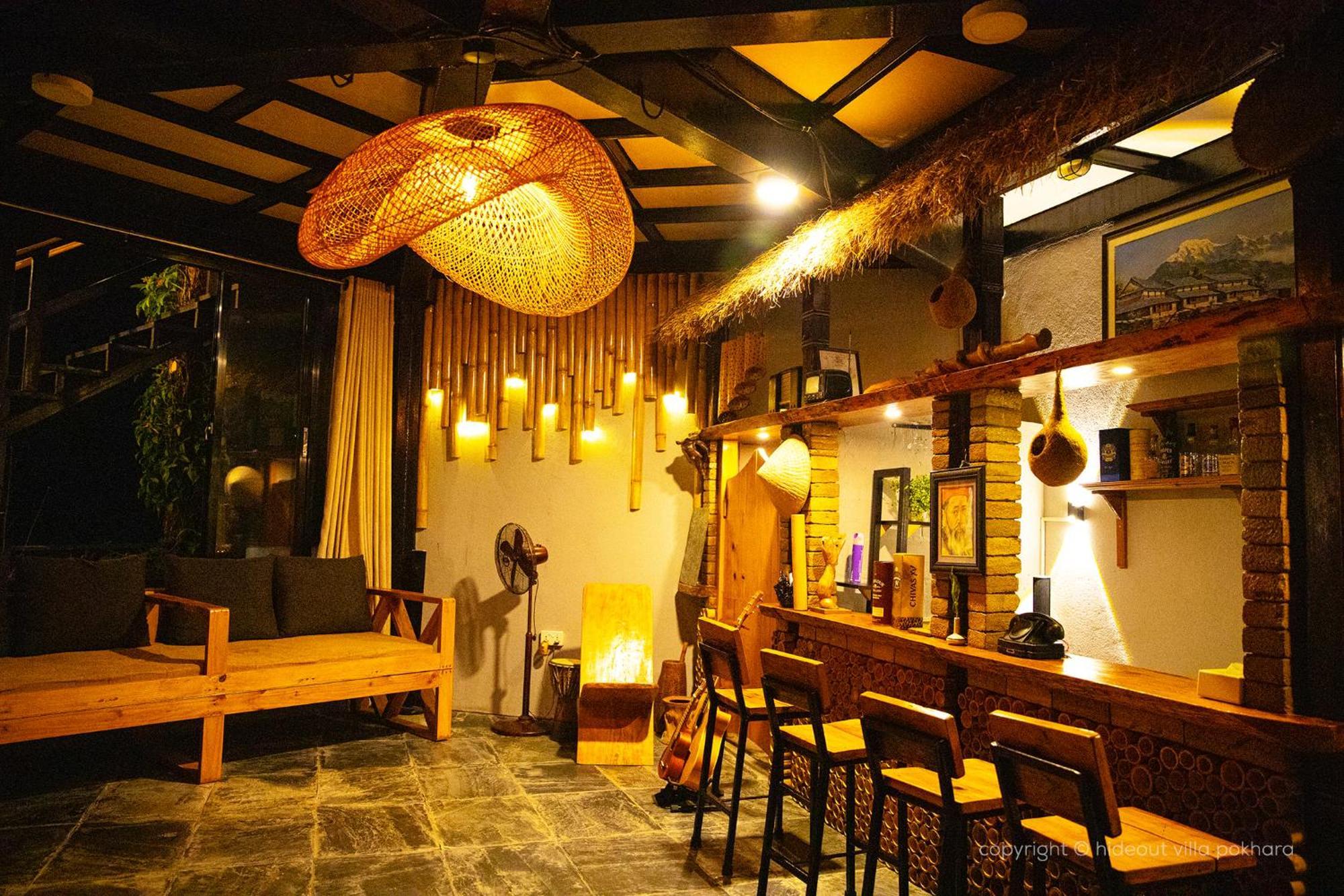 The Hideout Villa Pokhara Exteriör bild