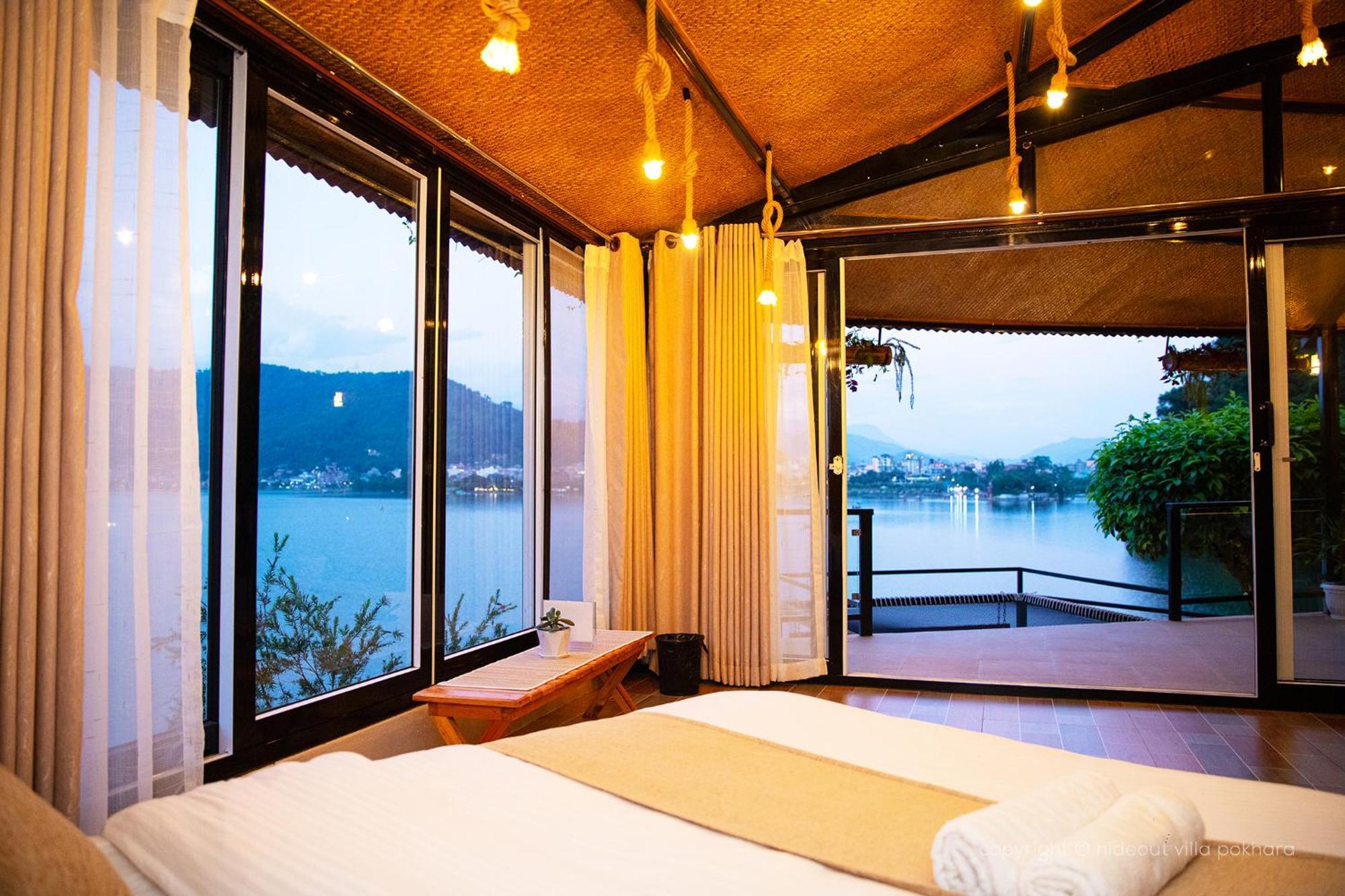 The Hideout Villa Pokhara Exteriör bild