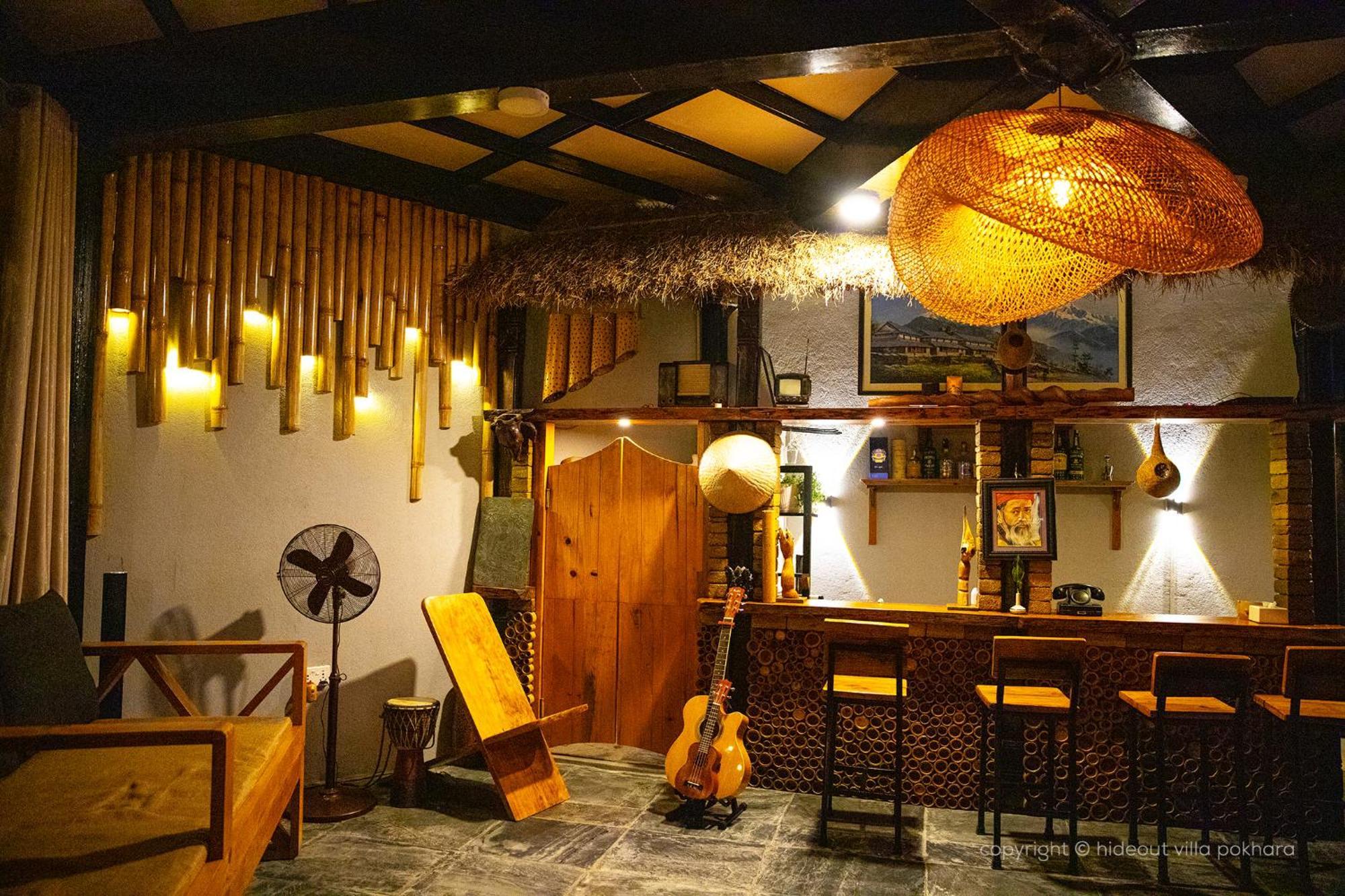 The Hideout Villa Pokhara Exteriör bild